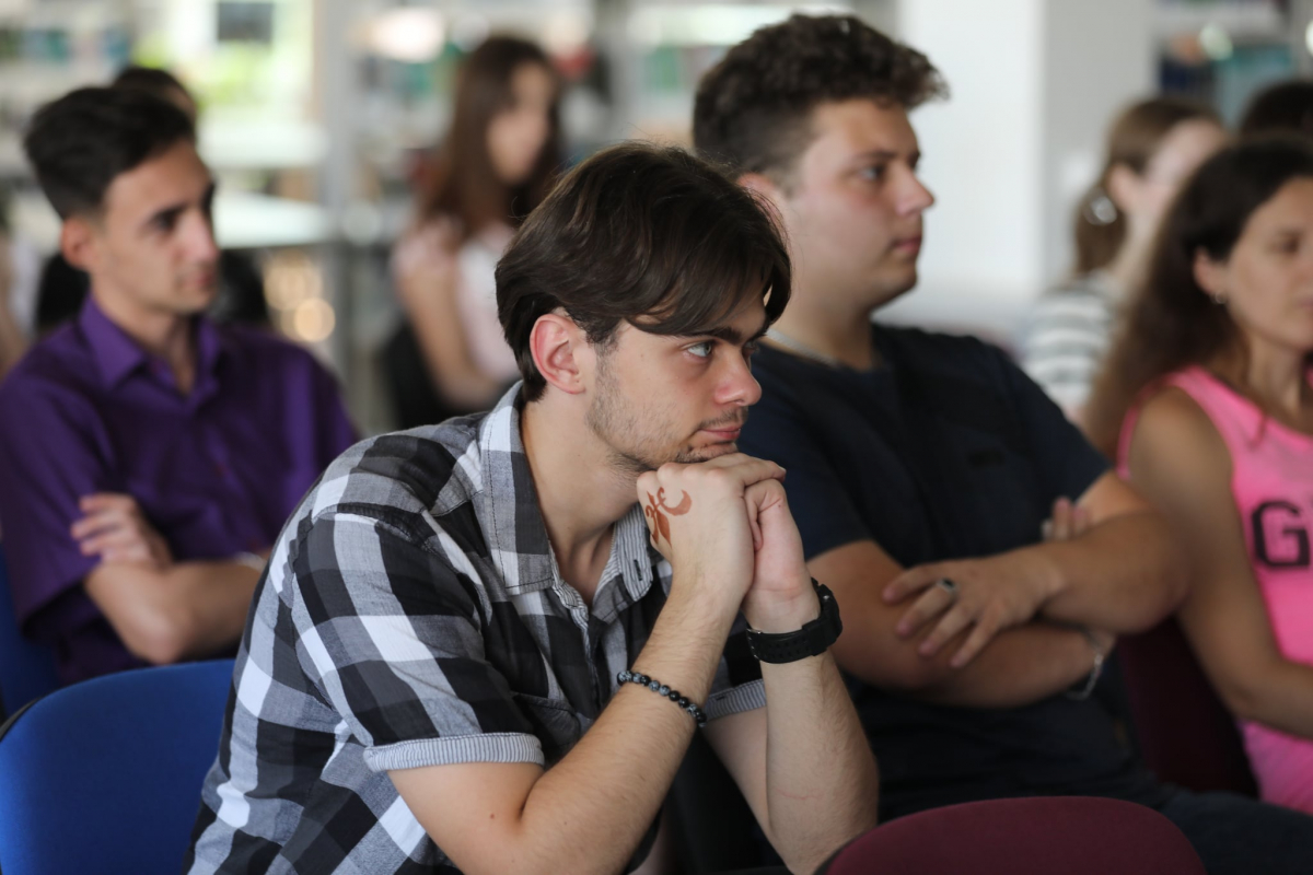 Фото із зустрічі у Львівській політехніці