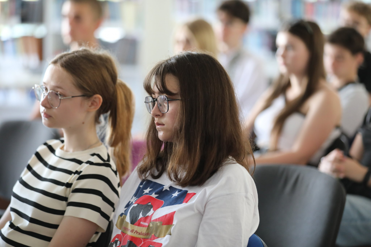 Фото із зустрічі у Львівській політехніці