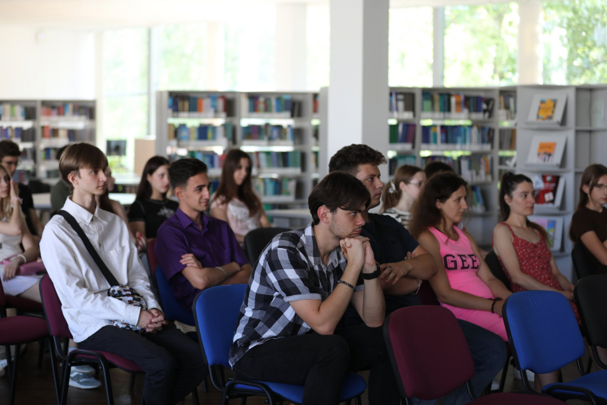 Фото із зустрічі у Львівській політехніці