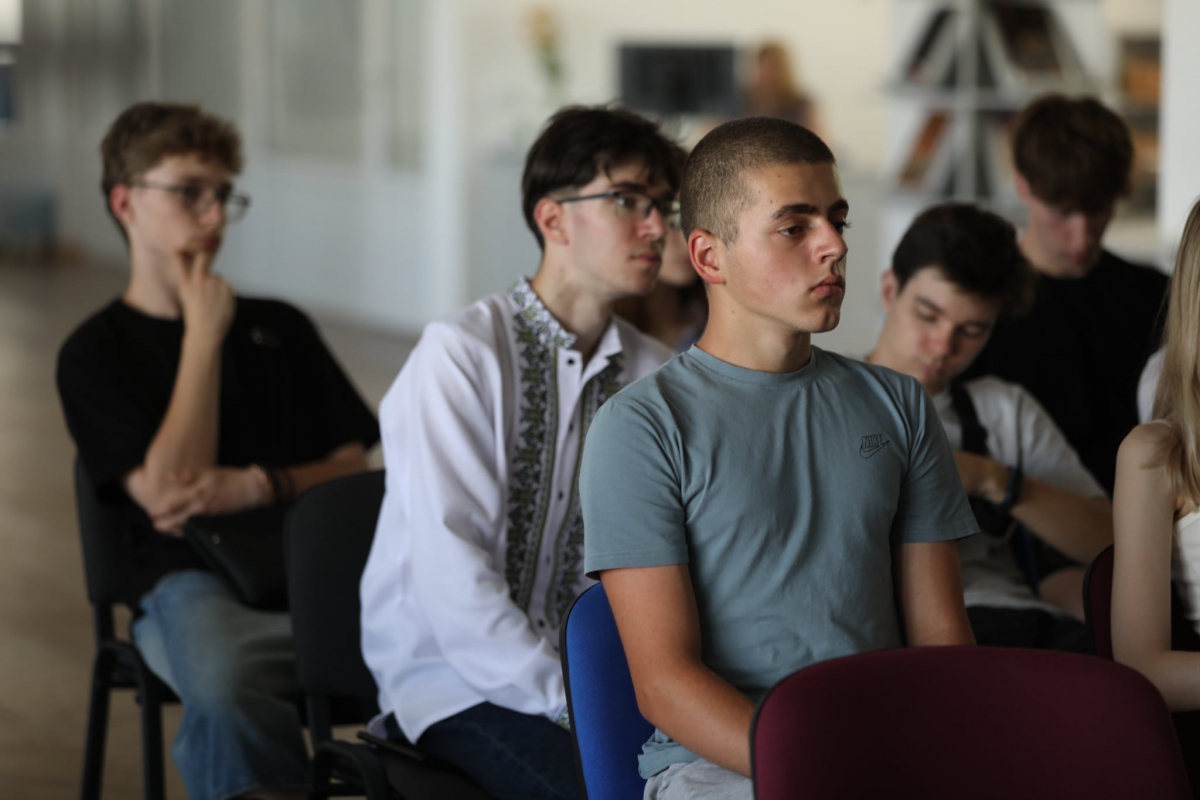 Фото із зустрічі у Львівській політехніці