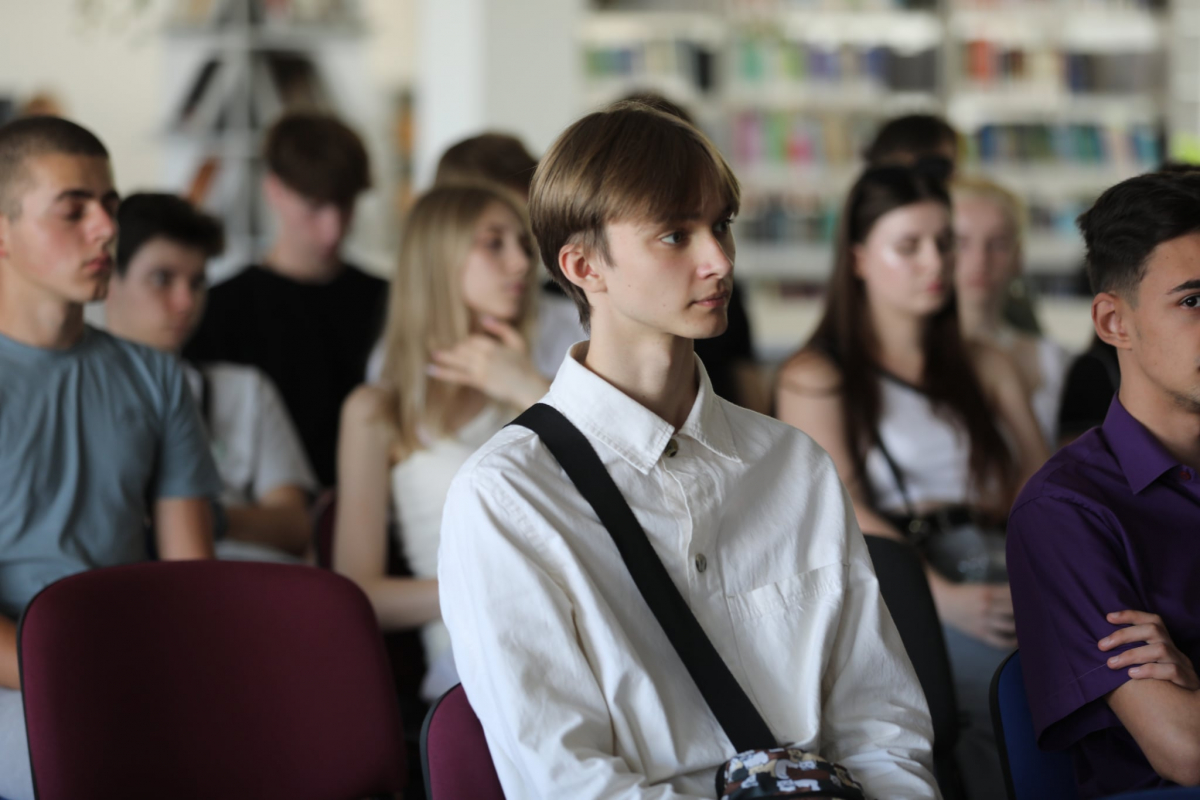 Фото із зустрічі у Львівській політехніці
