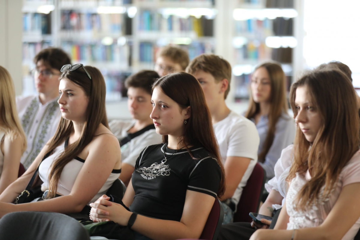 Фото із зустрічі у Львівській політехніці