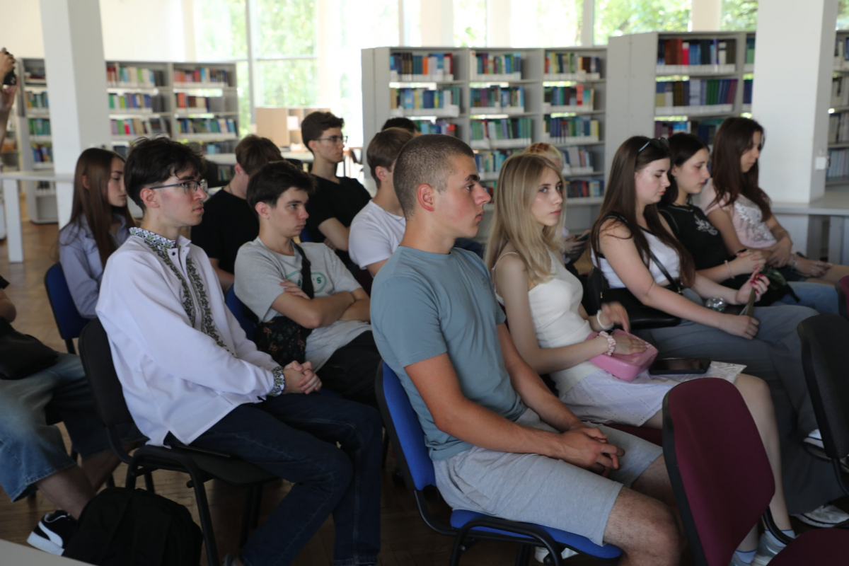 Фото із зустрічі у Львівській політехніці