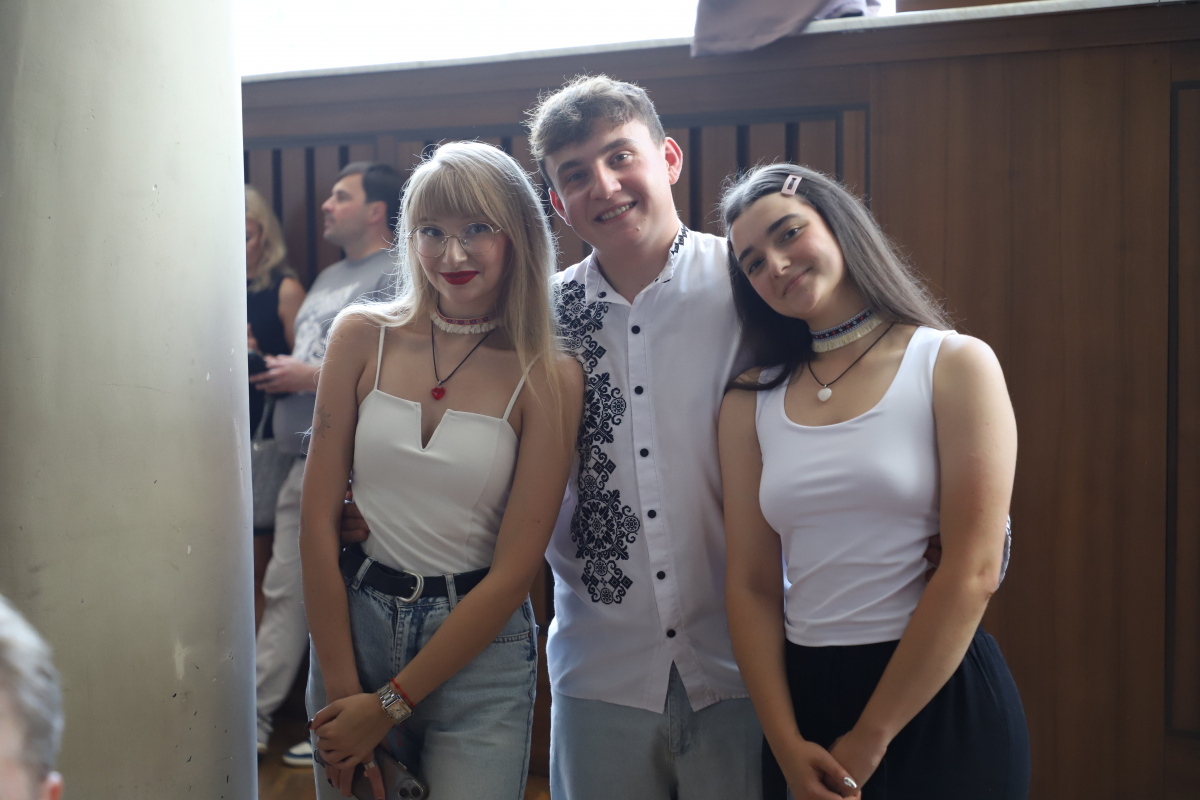 Фото з урочистої зустрічі