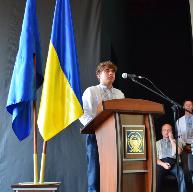 Фото з урочистої зустрічі