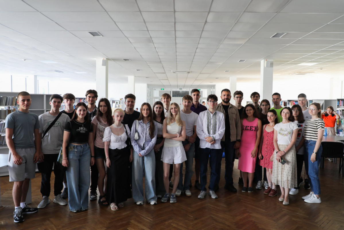 Фото із зустрічі у Львівській політехніці