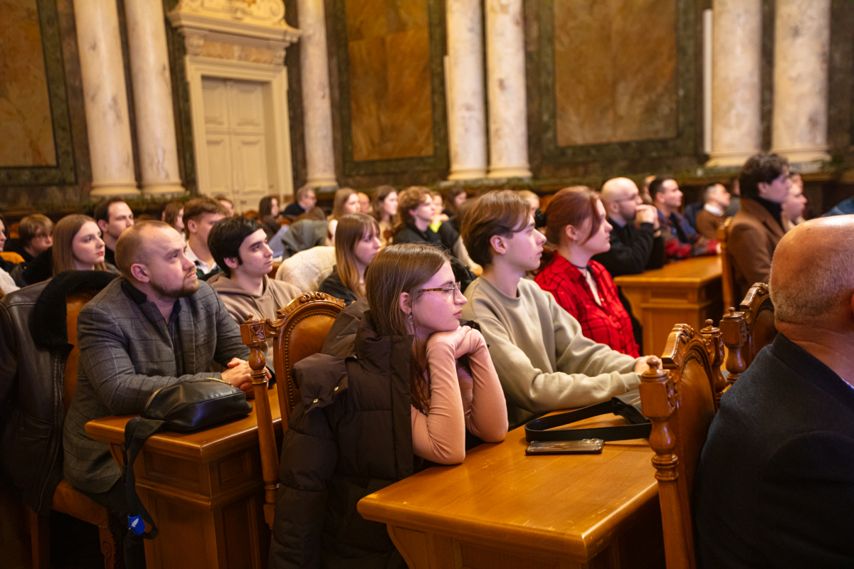 Фото із заходу у Львівській політехніці