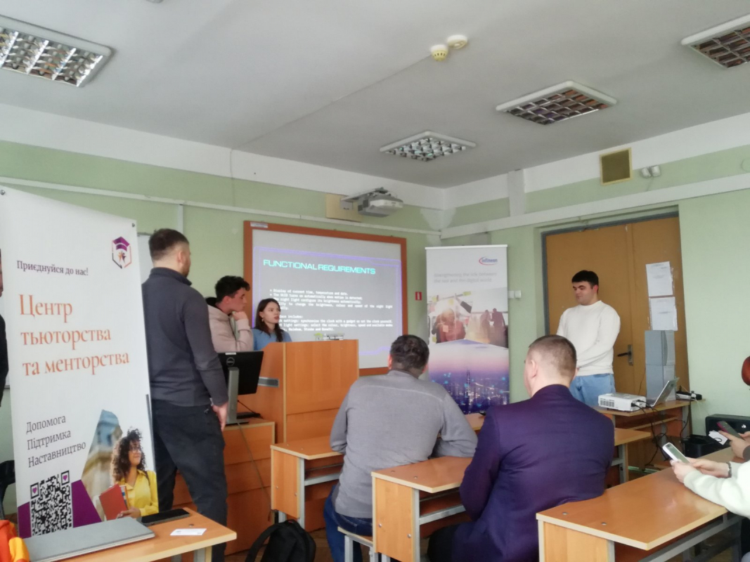 Фото із зустрічі на кафедрі САП