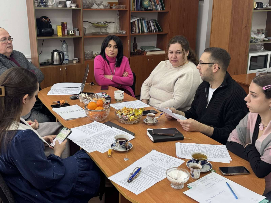 Фото із зустрічі на кафедрі туризму