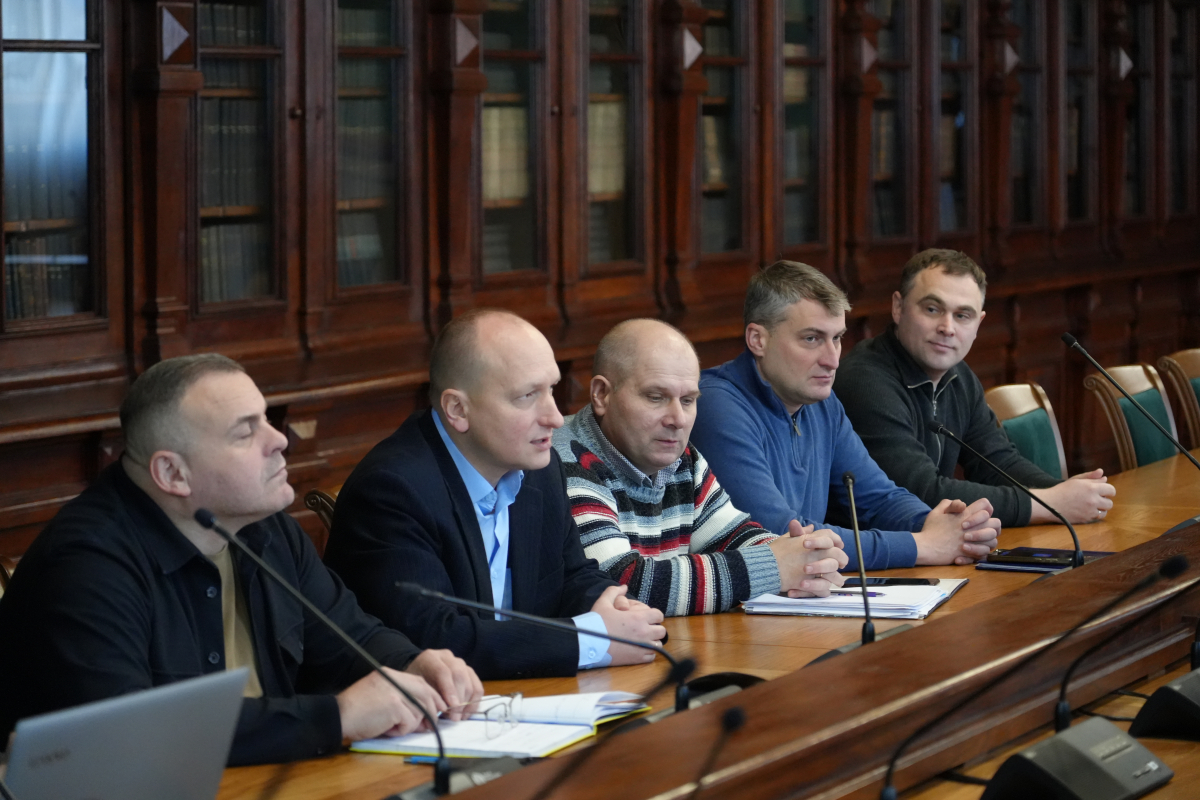 Фото із зустрічі у Львівській політехніці