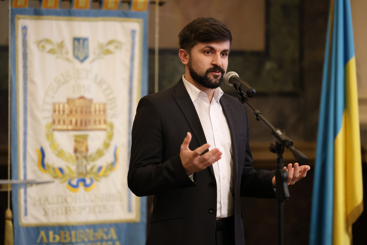 Фото із заходу у Львівській політехніці