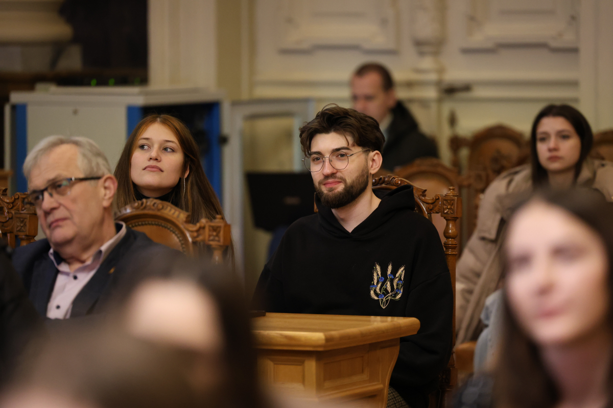 Фото із заходу у Львівській політехніці