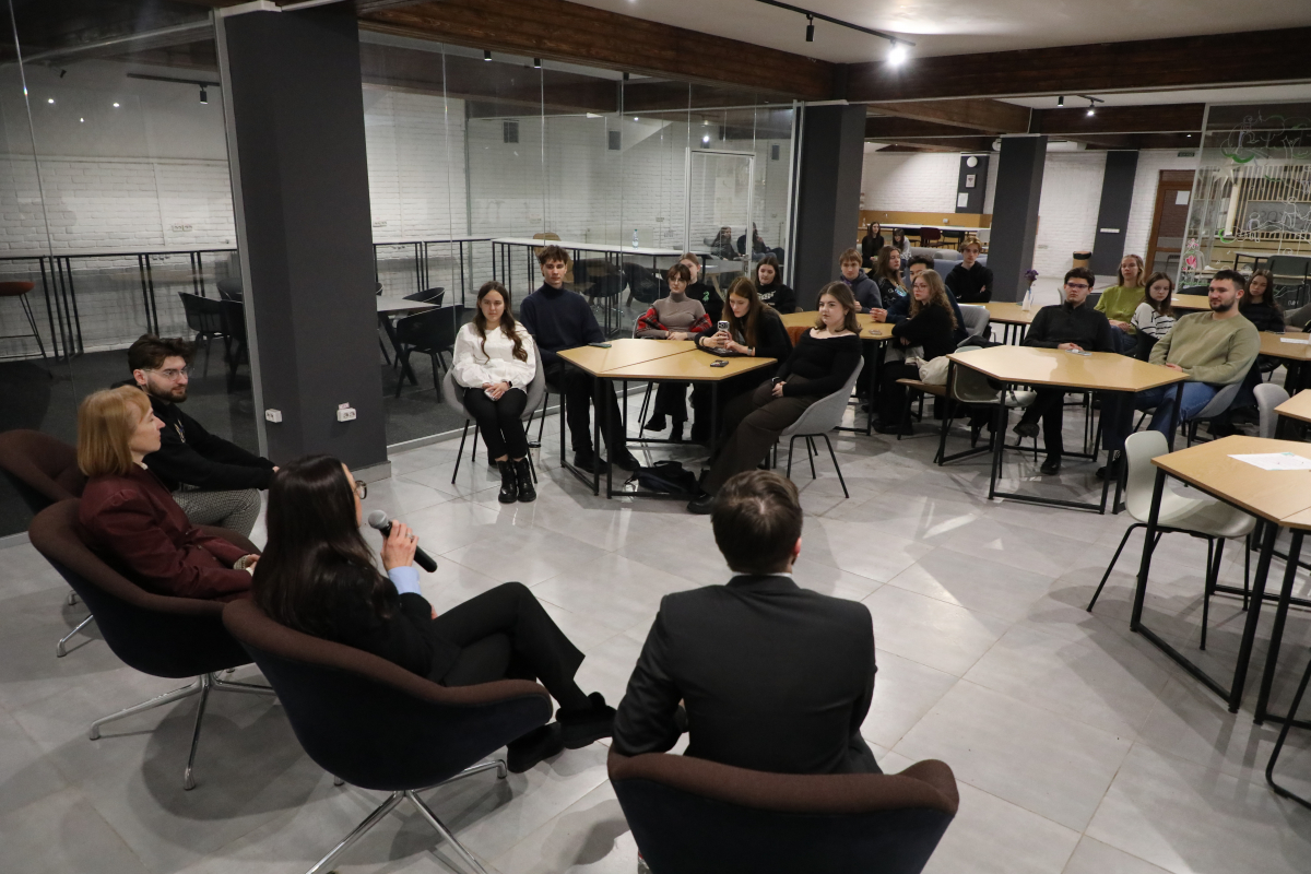 Фото із заходу у Львівській політехніці