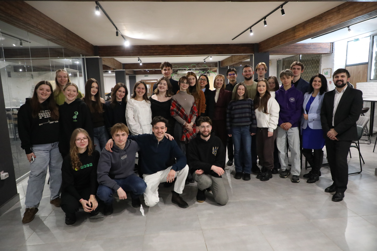 Фото із заходу у Львівській політехніці