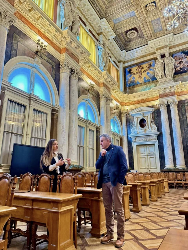 Фото із зустрічі у Львівській політехніці