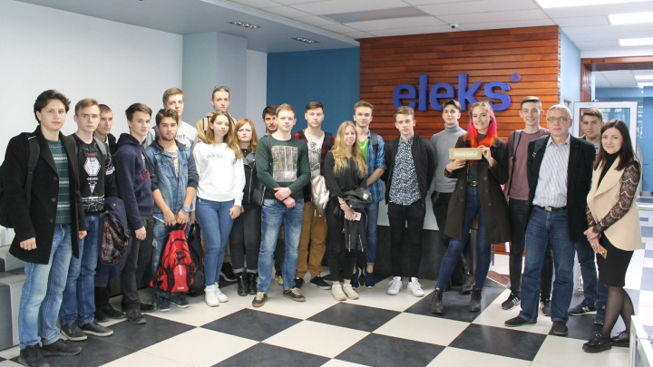 на екскурсії в ІТ-компанії ELEKS