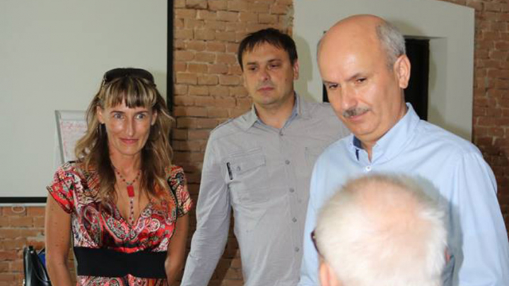 Тарас Кицмей в стартап-школі Tech StartUp School