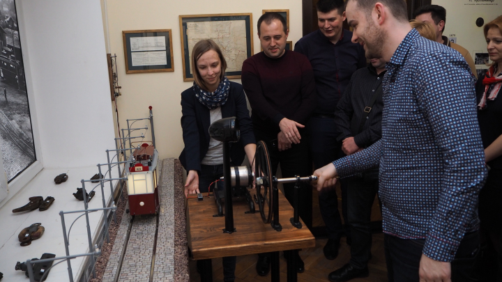 в Музеї історії електрифікації Львівщини