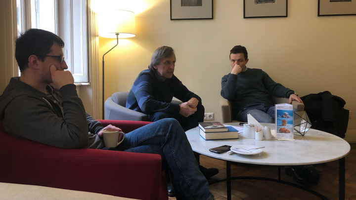 на семінарі Ігоря Карівця «Мислення в крос-культурній філософії. Казимир Твардовський та Джидду Крішнамурті»