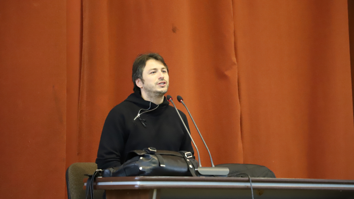 на зустрічі з  Сергієм Притулою