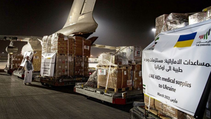 Гуманітарна допомога українцям від ОАЕ
