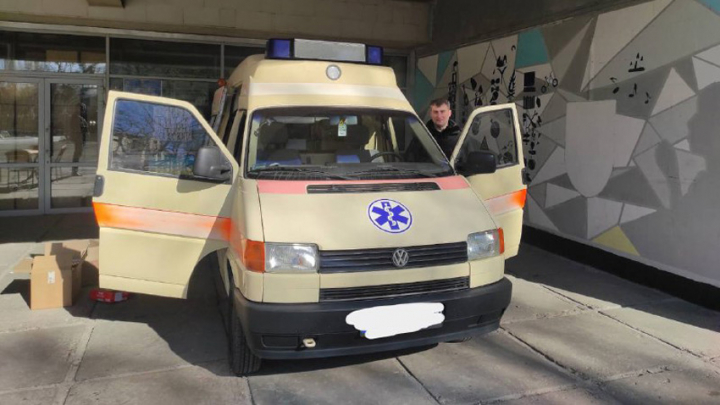 Медичний автомобіль для військових