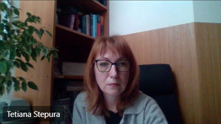 Скріншот з онлайн-семінару