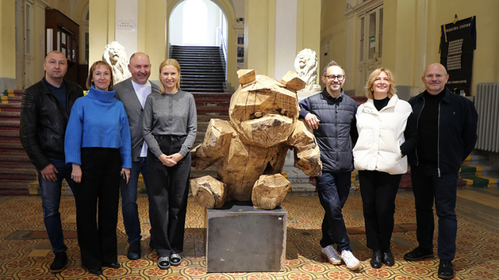 Фото з виставки у Львівській політехніці