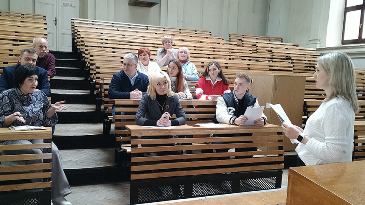 Фото із заходу у Львівській політехніці