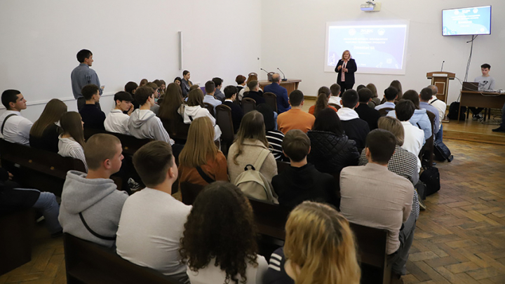 Фото із заходу у Львівській політехніці