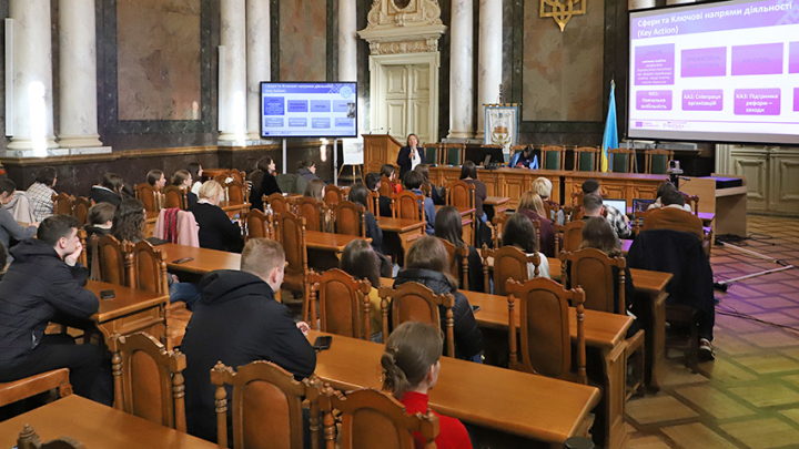 Фото із заходу у Львівській політехніці