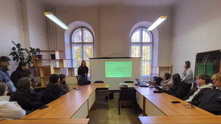 Фото із зустрічі на кафедрі МІ