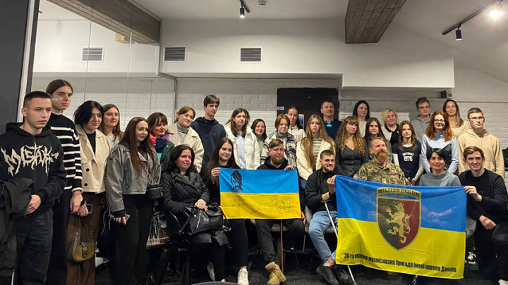 Фото із заходу у Львівській політехніці