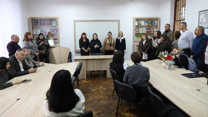 Фото з відкриття аудиторії