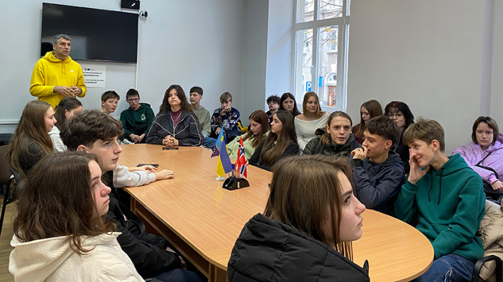 Фото з профорієнтаційного заходу