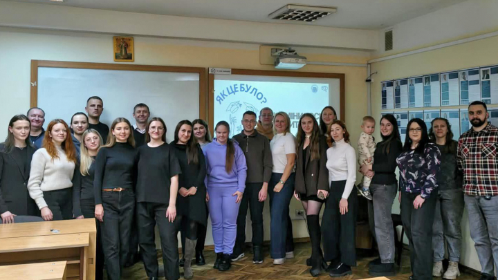 Фото із зустрічі на кафедрі СКІД