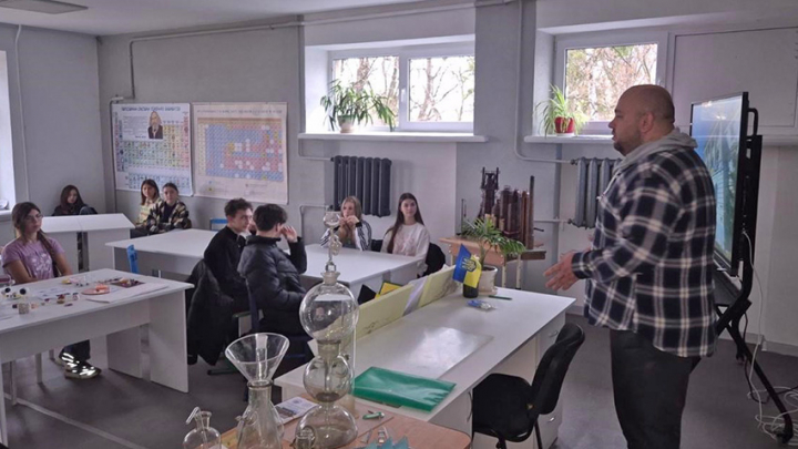 Фото з профорієнтаційного заходу