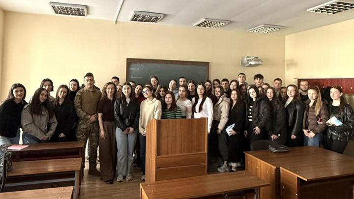 Фото із зустрічі у Львівській політехніці