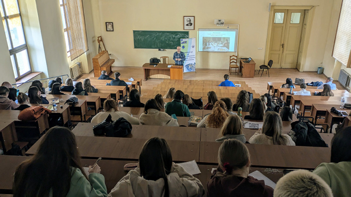 Фото із заходу у Львівській політехніці