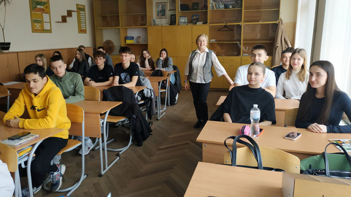 Фото з профорієнтаційного заходу