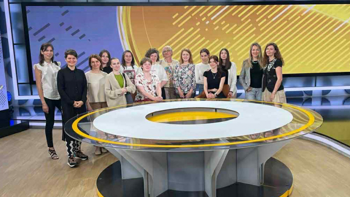 Фото з відвідин студії