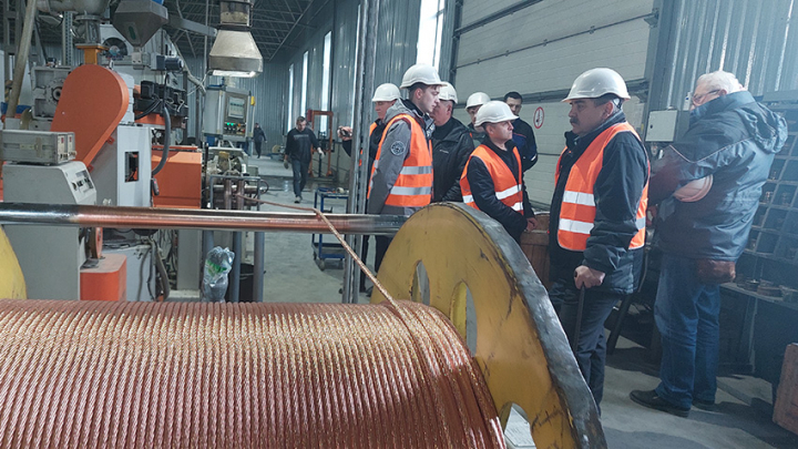 Фото з відвідин підприємства