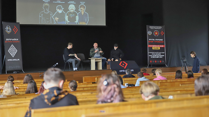 Фото із зустрічі у Львівській політехніці