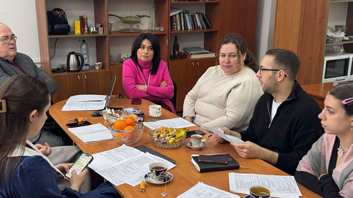 Фото із зустрічі на кафедрі туризму