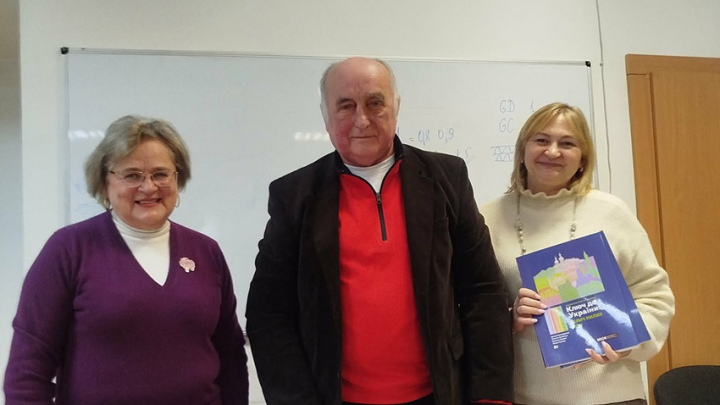 Фото із зустрічі на кафедрі ГМК