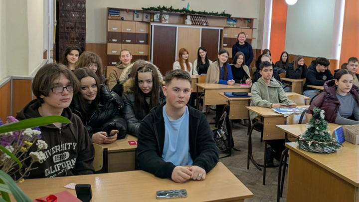 Фото з профорієнтаційного заходу